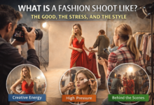 What is a Fashion Shoot Like