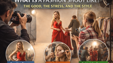 What is a Fashion Shoot Like