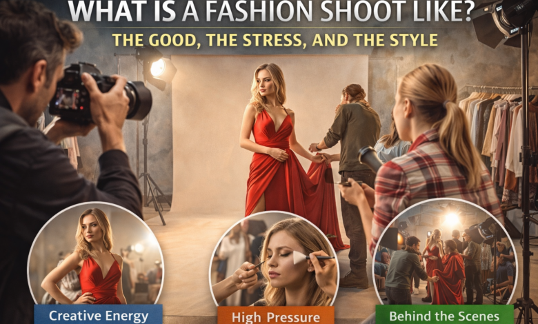 What is a Fashion Shoot Like